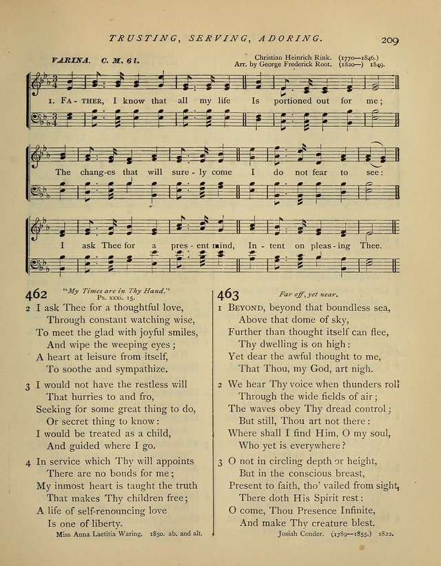 Hymns and Songs for Social and Sabbath Worship. (Rev. ed.) page 209