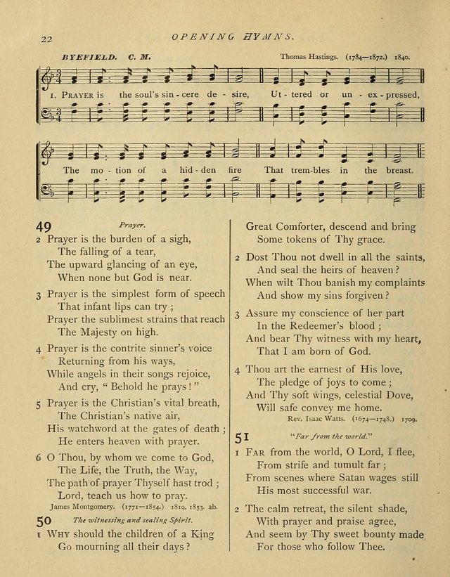 Hymns and Songs for Social and Sabbath Worship. (Rev. ed.) page 22