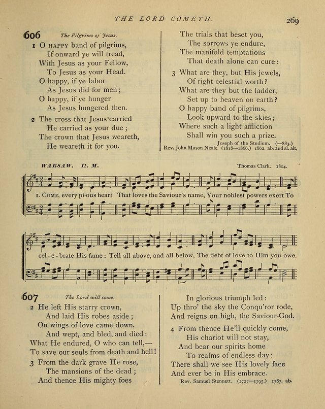 Hymns and Songs for Social and Sabbath Worship. (Rev. ed.) page 269
