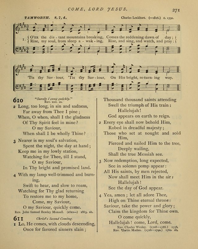Hymns and Songs for Social and Sabbath Worship. (Rev. ed.) page 271