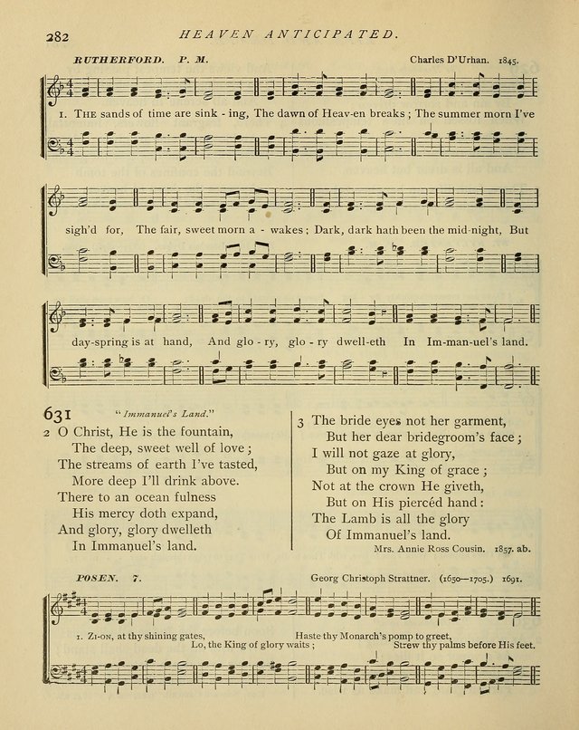 Hymns and Songs for Social and Sabbath Worship. (Rev. ed.) page 282