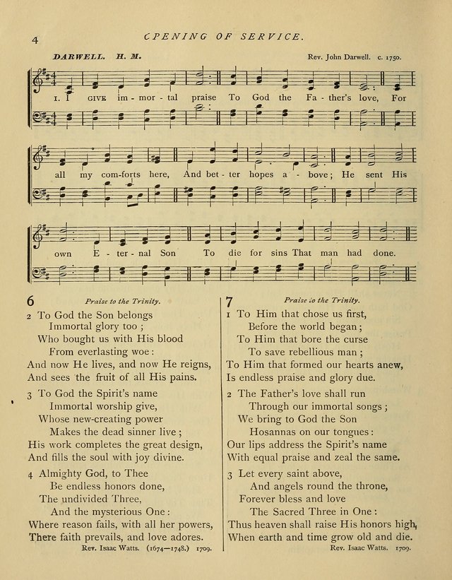 Hymns and Songs for Social and Sabbath Worship. (Rev. ed.) page 4