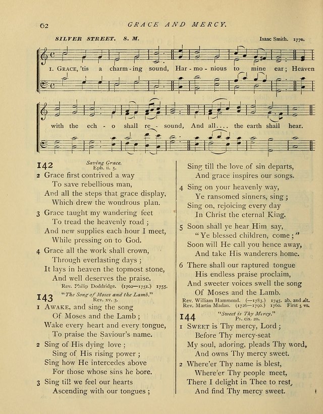 Hymns and Songs for Social and Sabbath Worship. (Rev. ed.) page 62