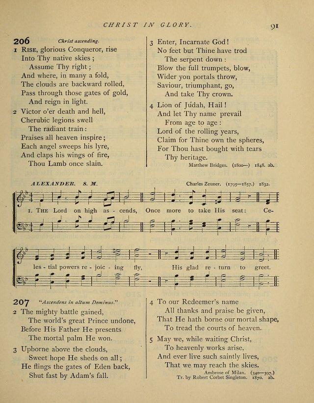 Hymns and Songs for Social and Sabbath Worship. (Rev. ed.) page 91