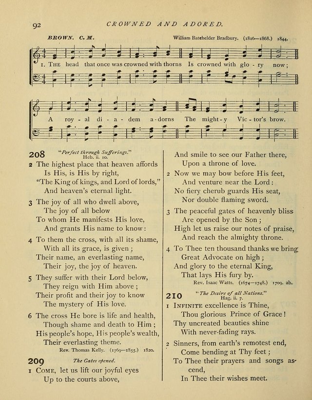 Hymns and Songs for Social and Sabbath Worship. (Rev. ed.) page 92