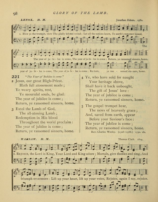 Hymns and Songs for Social and Sabbath Worship. (Rev. ed.) page 98