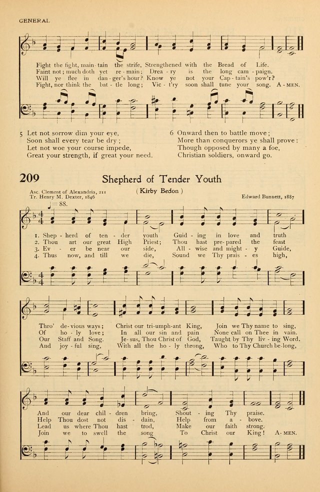 Hymns and Songs for the Sunday School page 209