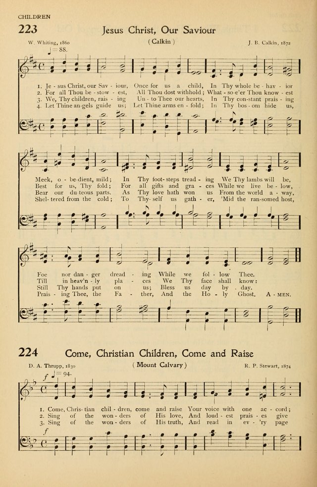 Hymns and Songs for the Sunday School page 222