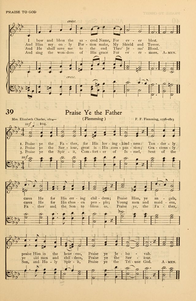 Hymns and Songs for the Sunday School page 61
