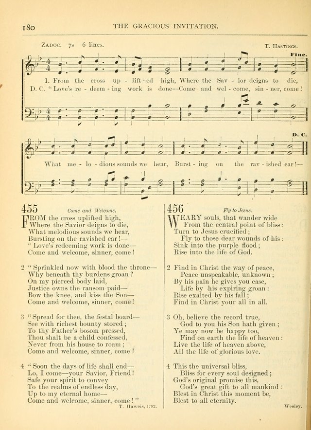 Hymns for the Sanctuary and Social Worship: with tunes page 180