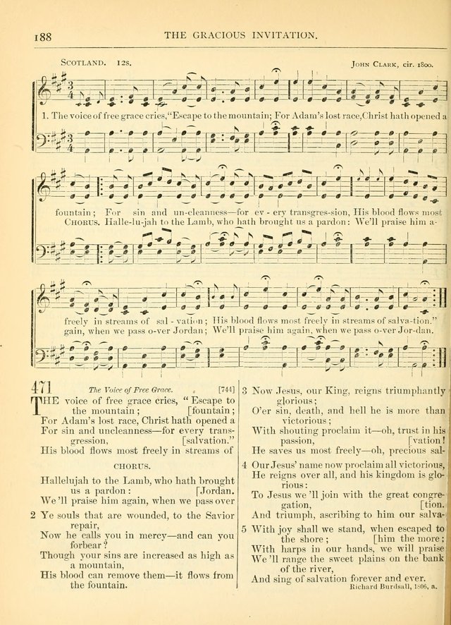 Hymns for the Sanctuary and Social Worship: with tunes page 188
