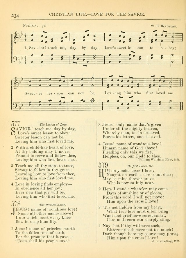 Hymns for the Sanctuary and Social Worship: with tunes page 234