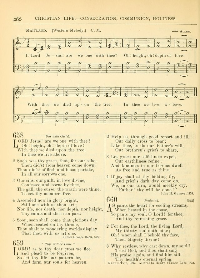 Hymns for the Sanctuary and Social Worship: with tunes page 266