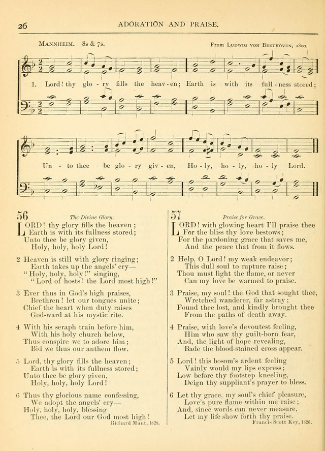 Hymns for the Sanctuary and Social Worship: with tunes page 28