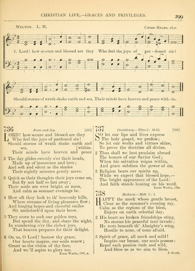 Hymns for the Sanctuary and Social Worship: with tunes page 301