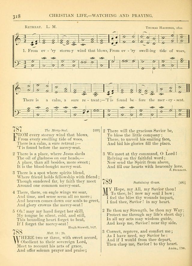Hymns for the Sanctuary and Social Worship: with tunes page 322