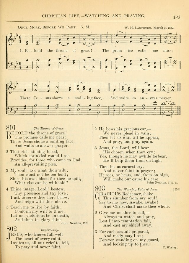 Hymns for the Sanctuary and Social Worship: with tunes page 327