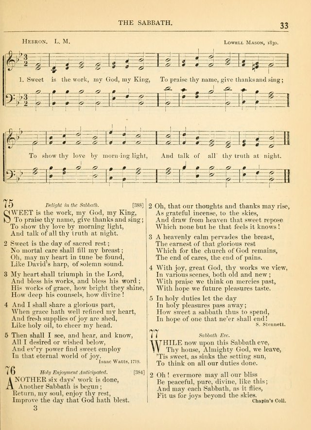 Hymns for the Sanctuary and Social Worship: with tunes page 35