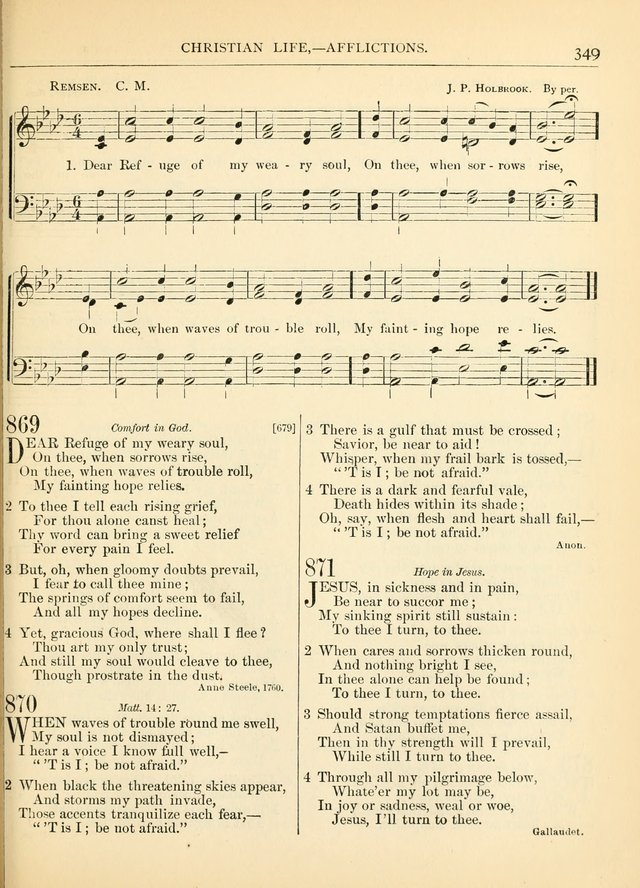 Hymns for the Sanctuary and Social Worship: with tunes page 353