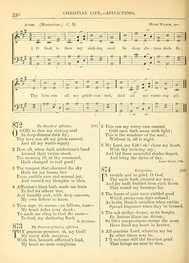 Hymns for the Sanctuary and Social Worship: with tunes page 354