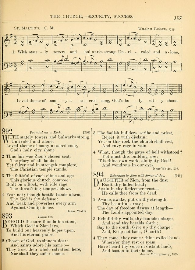 Hymns for the Sanctuary and Social Worship: with tunes page 361