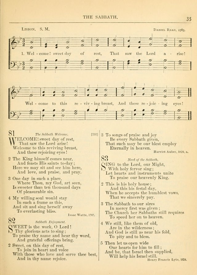 Hymns for the Sanctuary and Social Worship: with tunes page 37
