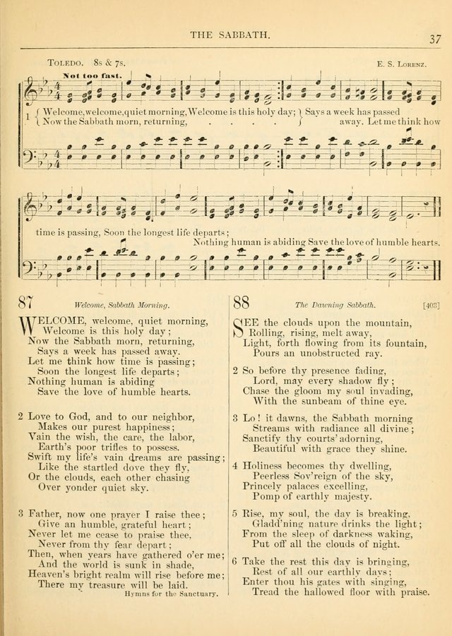 Hymns for the Sanctuary and Social Worship: with tunes page 39