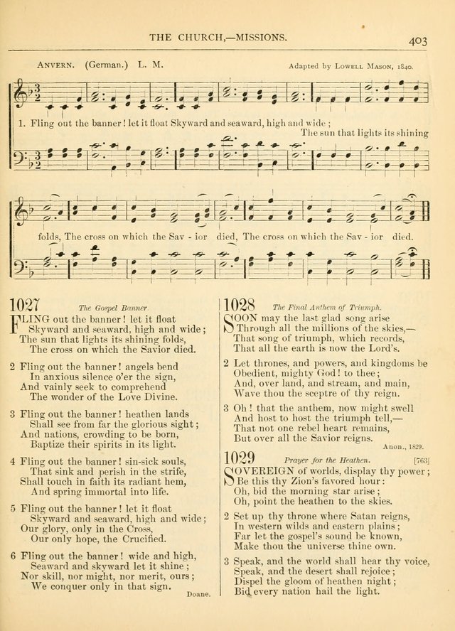 Hymns for the Sanctuary and Social Worship: with tunes page 407