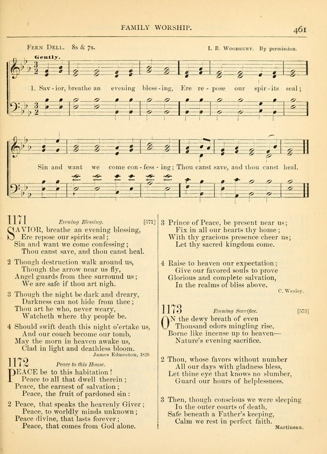 Hymns for the Sanctuary and Social Worship: with tunes page 465