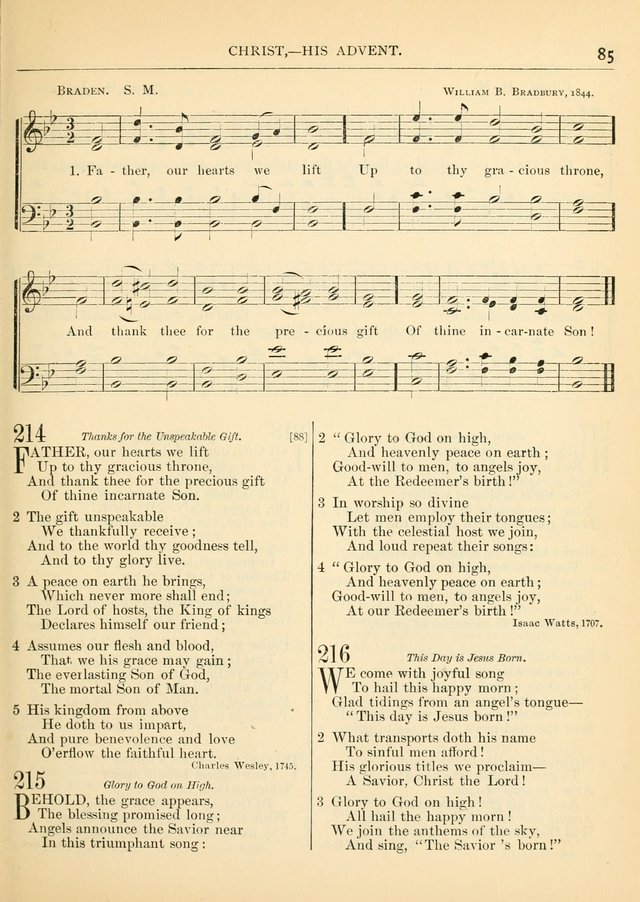 Hymns for the Sanctuary and Social Worship: with tunes page 87