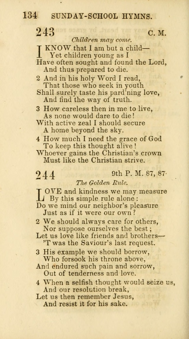 Hymns for Sunday Schools, Youth and Children page 136