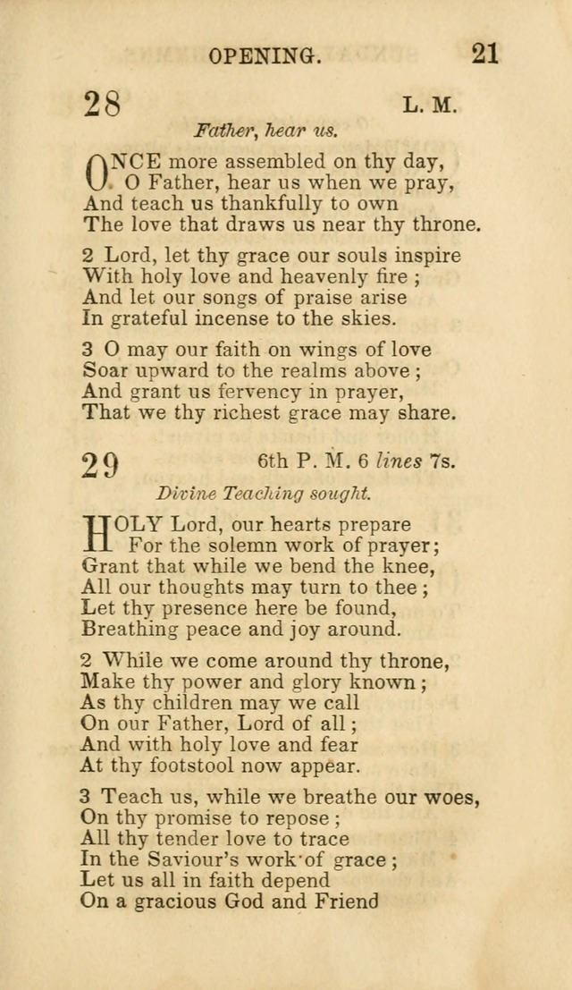 Hymns for Sunday Schools, Youth and Children page 21