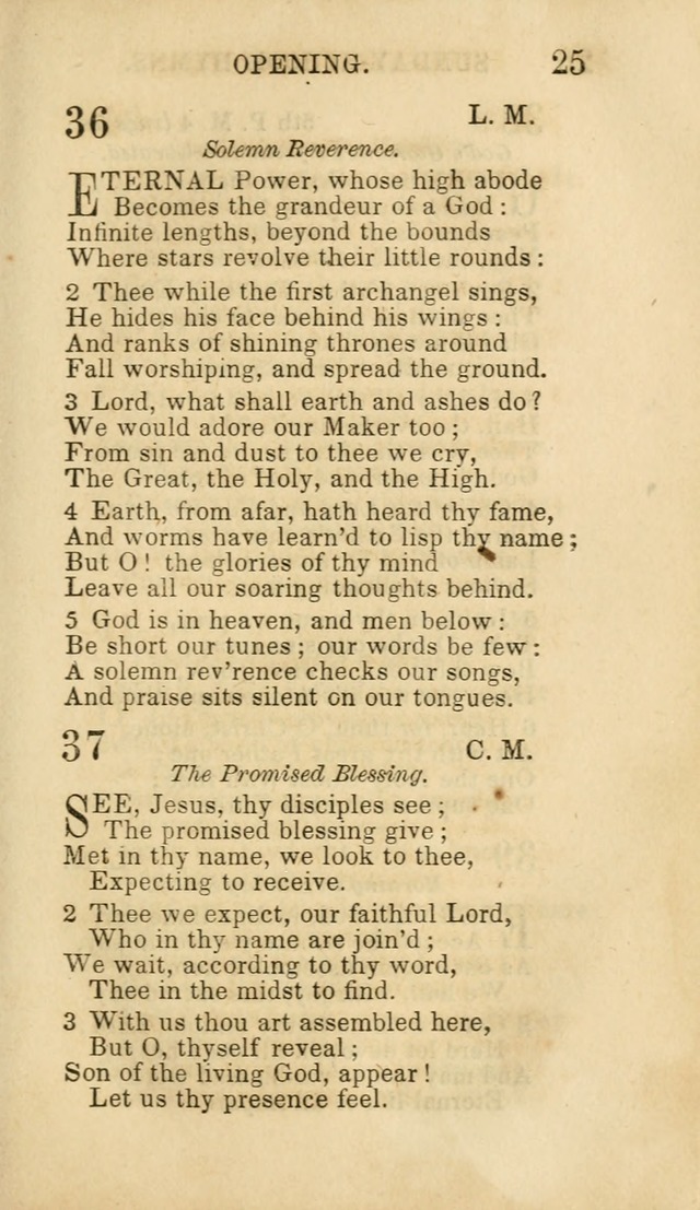Hymns for Sunday Schools, Youth and Children page 25