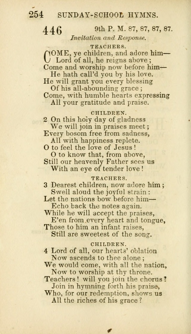 Hymns for Sunday Schools, Youth and Children page 258
