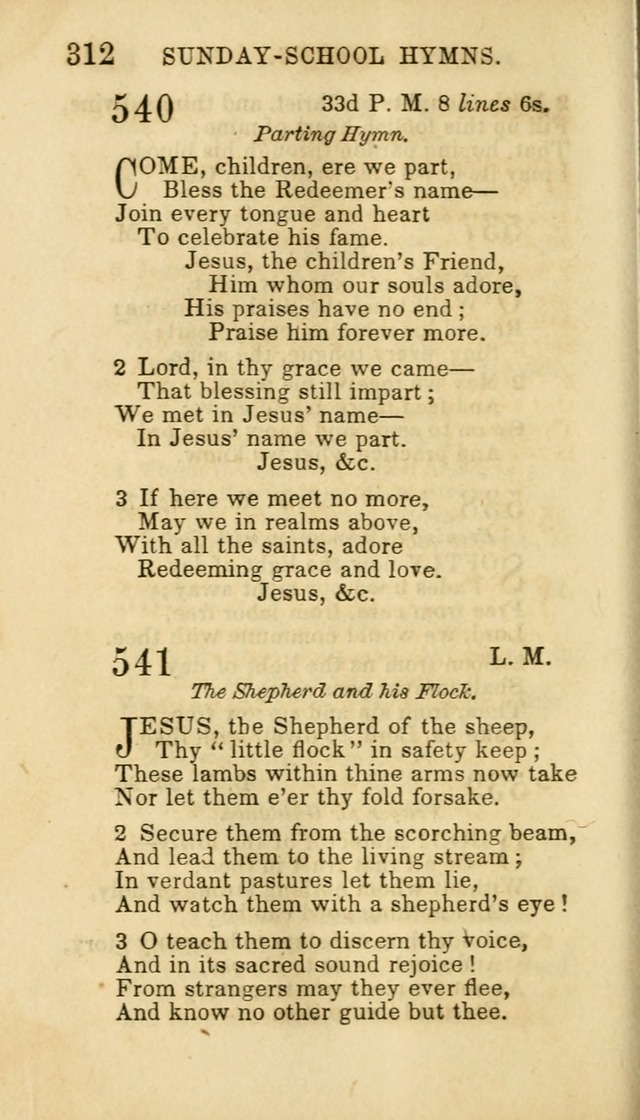 Hymns for Sunday Schools, Youth and Children page 318