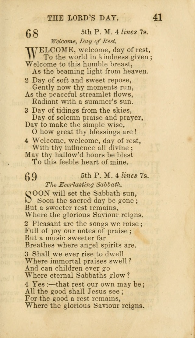 Hymns for Sunday Schools, Youth and Children page 41