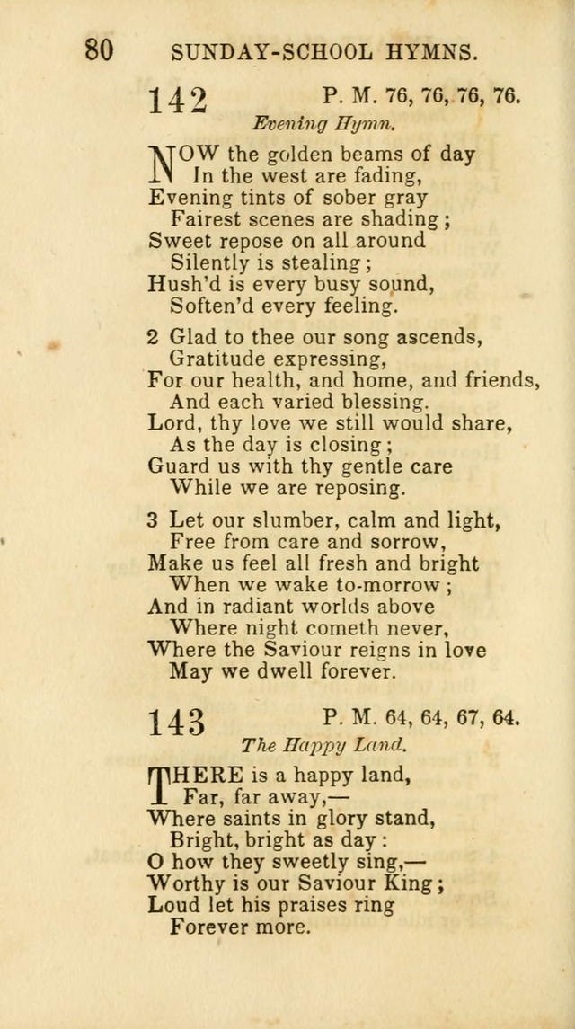 Hymns for Sunday Schools, Youth and Children page 80