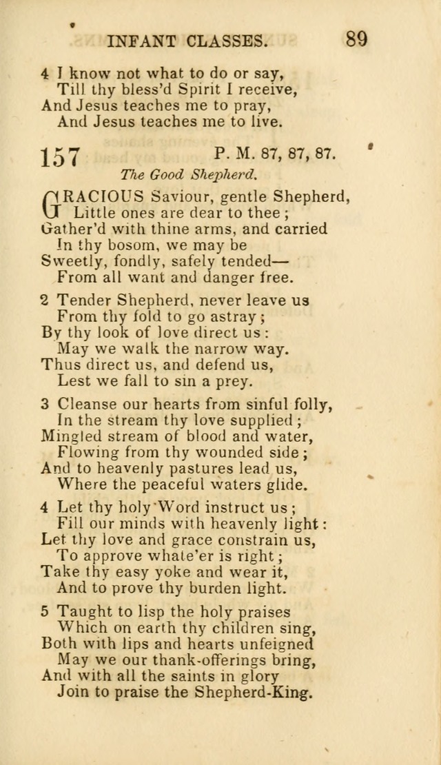 Hymns for Sunday Schools, Youth and Children page 89