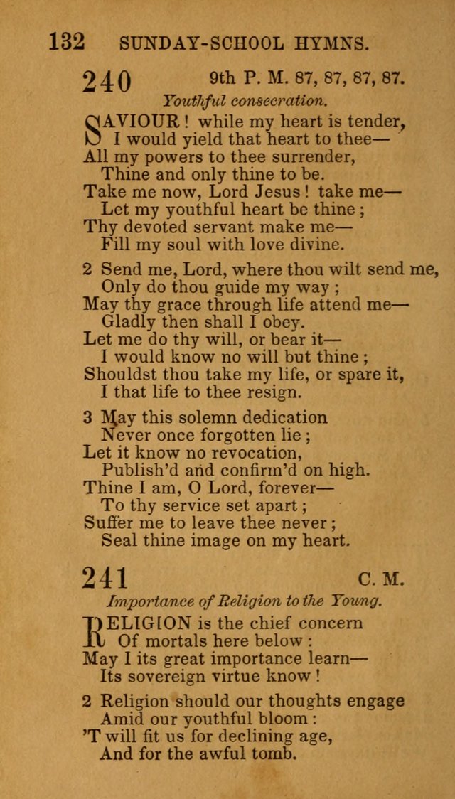 Hymns for Sunday Schools, Youth, and Children page 138