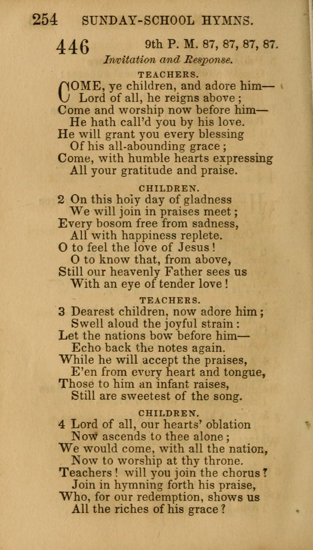 Hymns for Sunday Schools, Youth, and Children page 260
