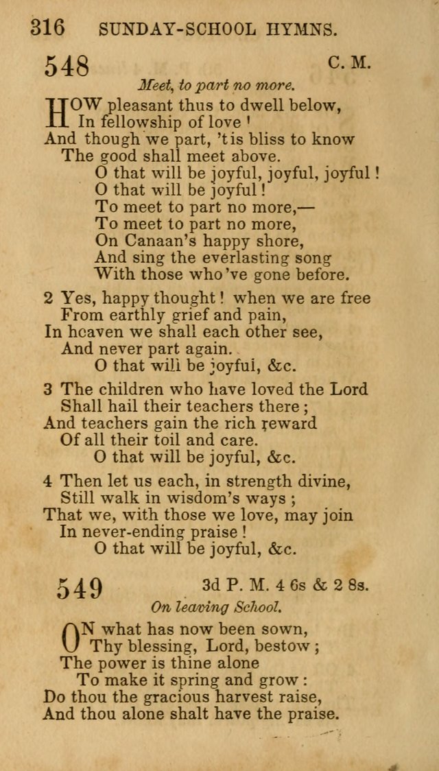 Hymns for Sunday Schools, Youth, and Children page 322
