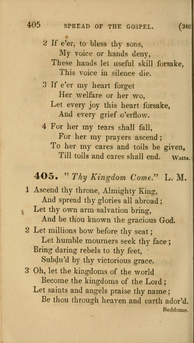 Hymns for Social Worship: selected from Watts, Doddridge, Newton, Cowper, Steele and others page 346