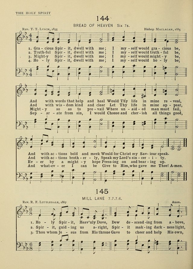 Hymns and Tunes for Schools page 142