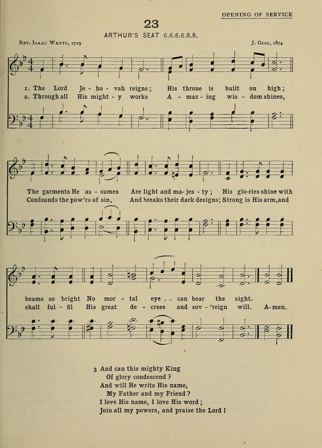Hymns and Tunes for Schools page 19