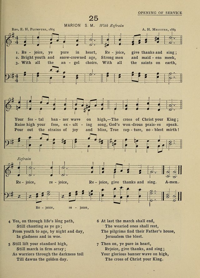 Hymns and Tunes for Schools page 21
