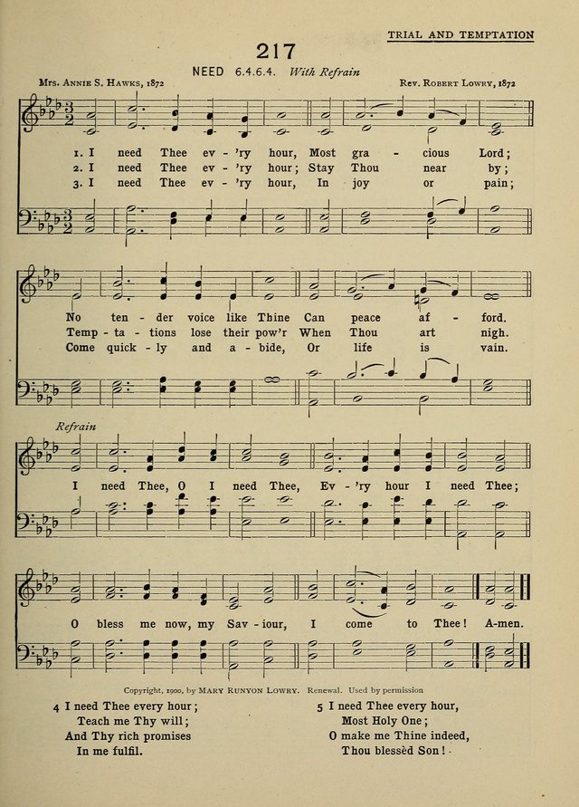 Hymns and Tunes for Schools page 215