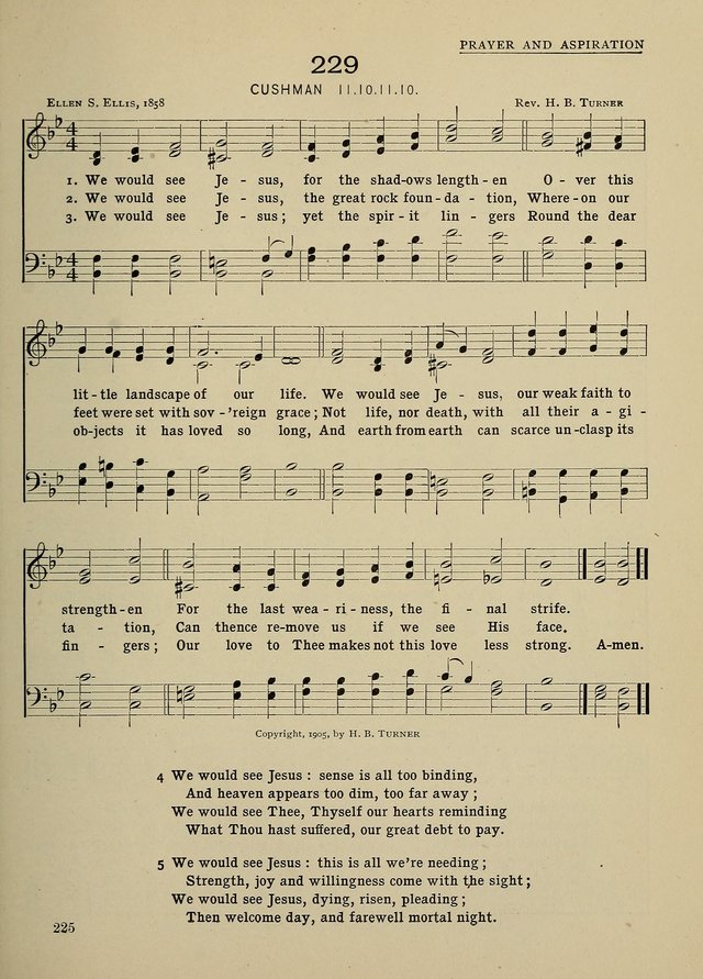 Hymns and Tunes for Schools page 225