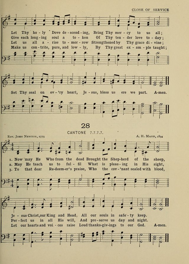 Hymns and Tunes for Schools page 23