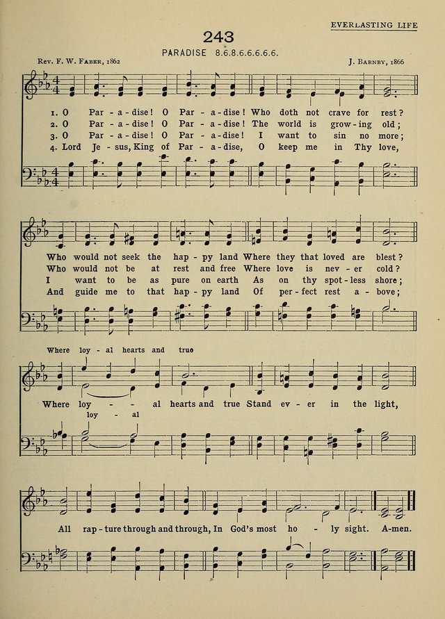 Hymns and Tunes for Schools page 239