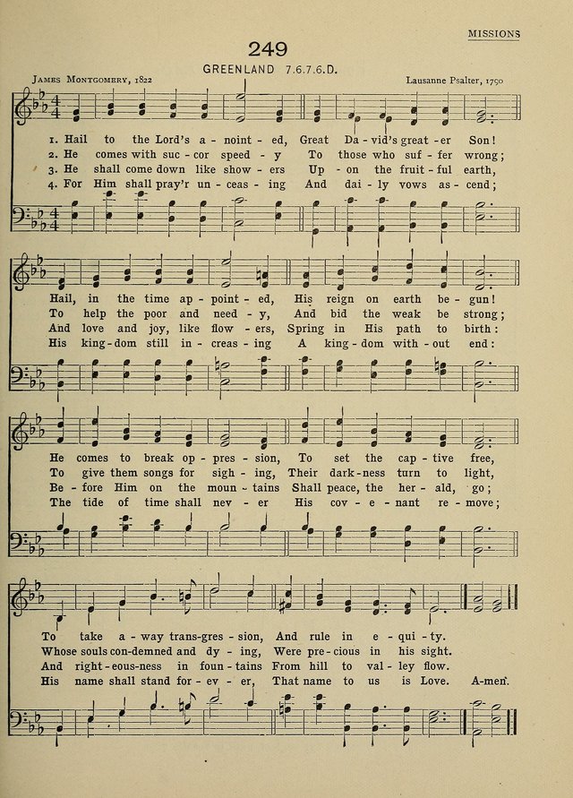 Hymns and Tunes for Schools page 245